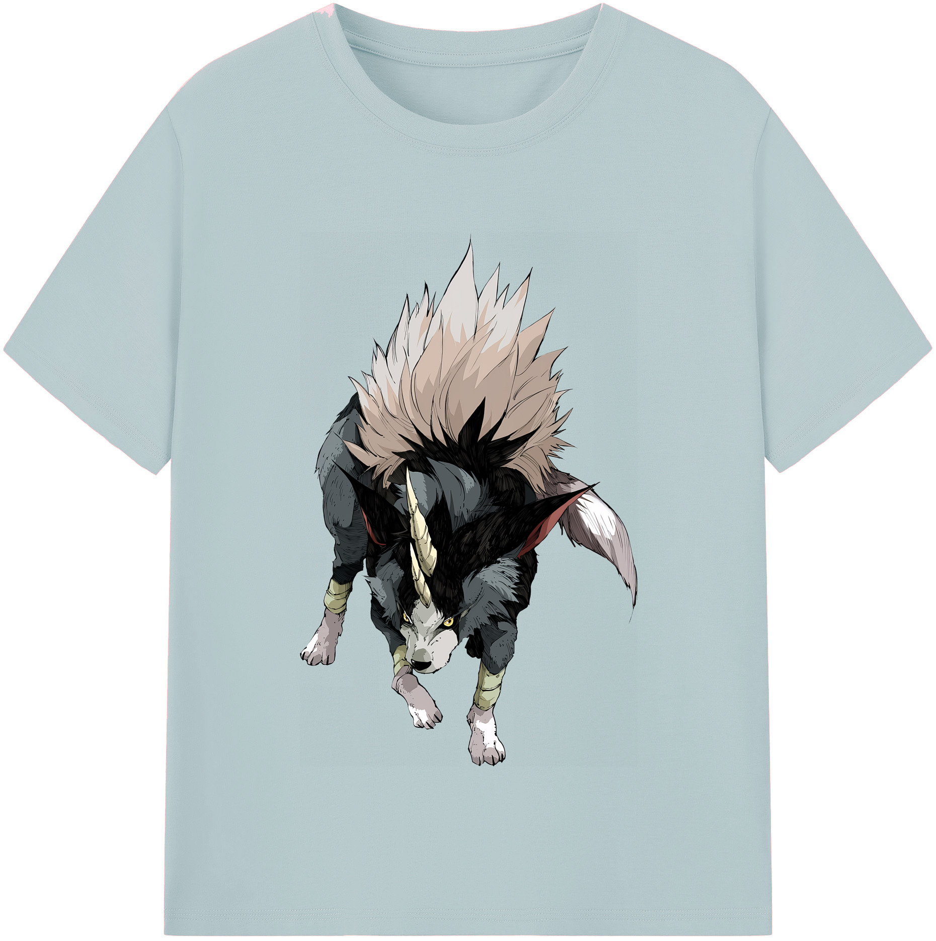 （画像用） 転スラ Regarding Reincarnated to Slime 綿100％半袖Tシャツ（フロントプリント）